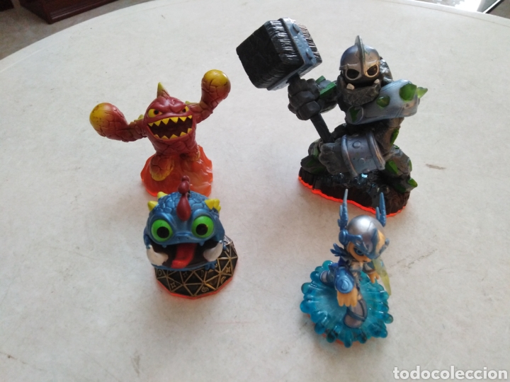 Figuras de Goma y PVC: Lote de 4 mu&ntilde;ecos Activision, made in China 2012