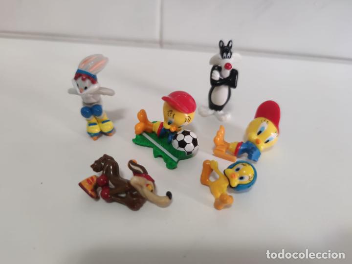 Figuras de goma Kinder: LOTE MU&Ntilde;ECOS KINDER WARNER - NO SEPARO - Foto 1