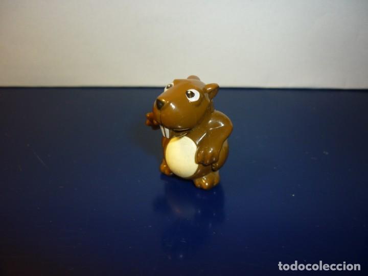 Figuras de goma Kinder: Figura Kinder - castor - Foto 1