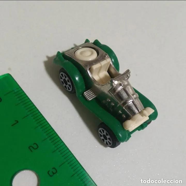 Kinder &Uuml;berraschung: coche kinder metalico metal antiguo epoca miniatura escala metalizado verde oldtimer old timer