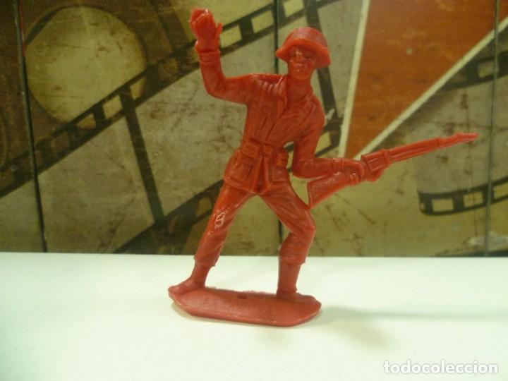 Figuras de goma y PVC: Soldado espa&ntilde;oles de Comansi. - Foto 1