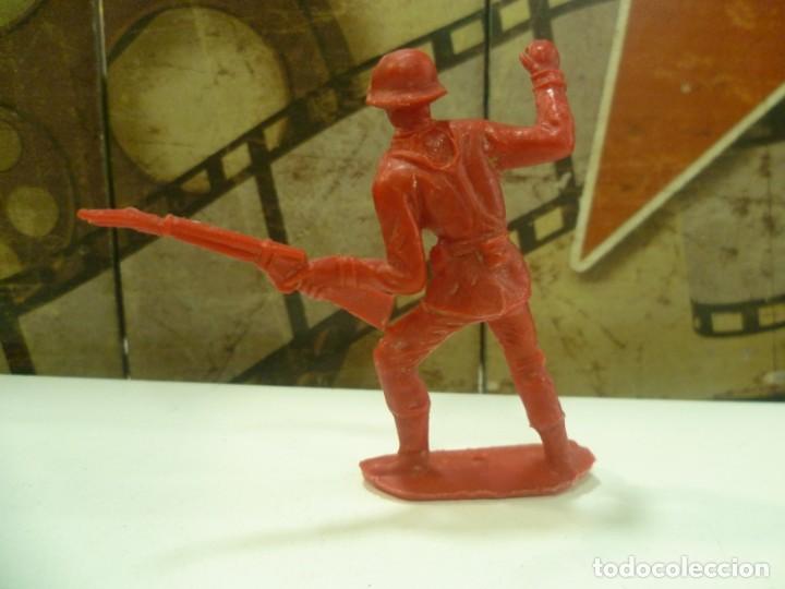 Figuras de goma y PVC: Soldado espa&ntilde;oles de Comansi. - Foto 2