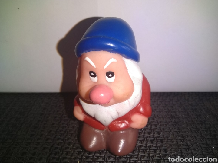 Figure di Gomma e PVC: FIGURA GOMA ENANITO GRU&Ntilde;ON CON PITO