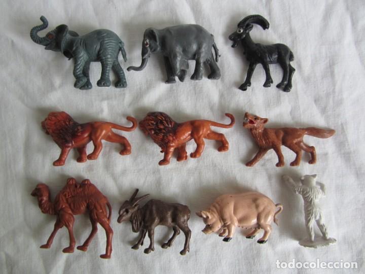 Figuras de goma y PVC: 10 figuras de pl&aacute;stico de animales - Foto 9
