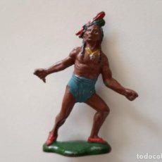 Figuras de Goma y PVC: FIGURA INDIO TEIXIDO GOMA. Lote 260608625