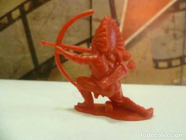 Figuras de goma y PVC: Figura indio con arco - Foto 2