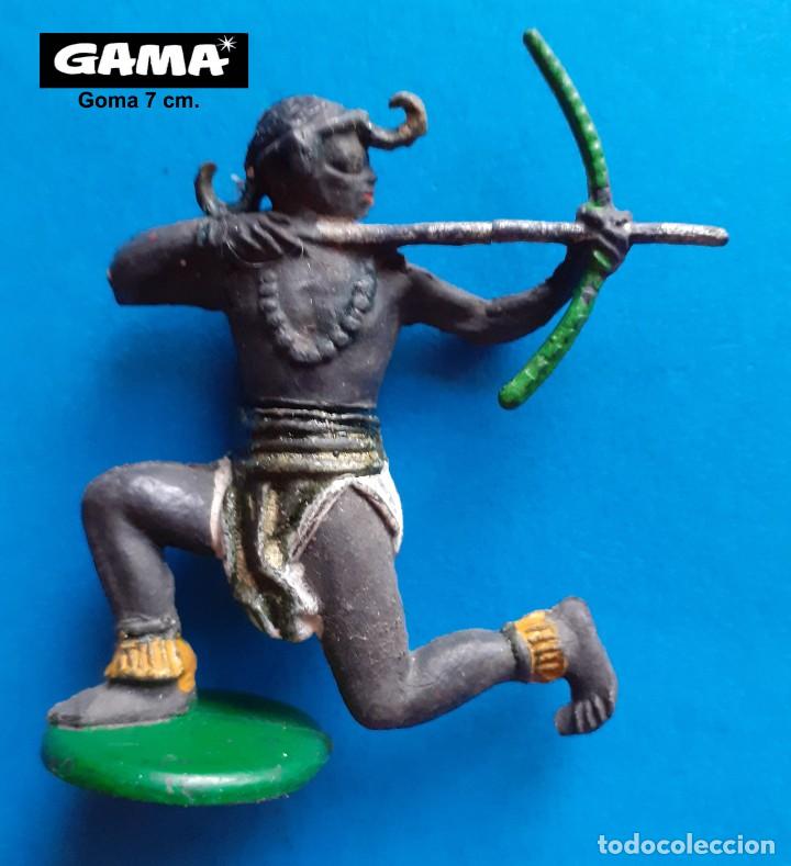 Figuras de Goma y PVC: GAMA - LOTE 297 FIGURA ORIGINAL GUERRERO AFRICANO - COMPATIBLE REAMSA JECSAN COMANSI PECH - Foto 1 - 261576570