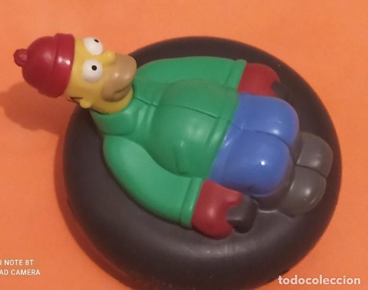 Figuras de goma y PVC: JUGUTE HOMER SIMPSON CON RUEDAS - Foto 1