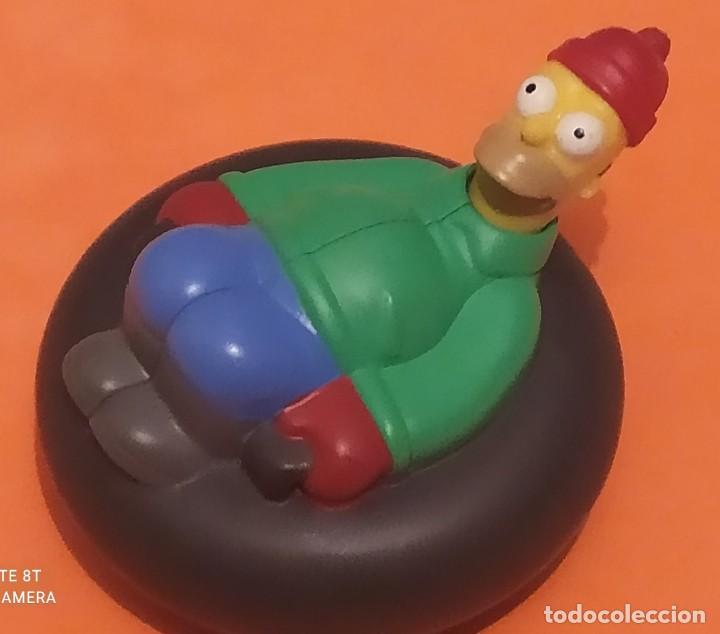 Figuras de goma y PVC: JUGUTE HOMER SIMPSON CON RUEDAS - Foto 3