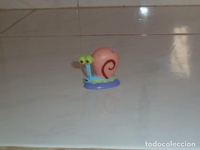 Figuras de goma y PVC: Gary Caracol Bob Esponja. Viacom - Foto 2