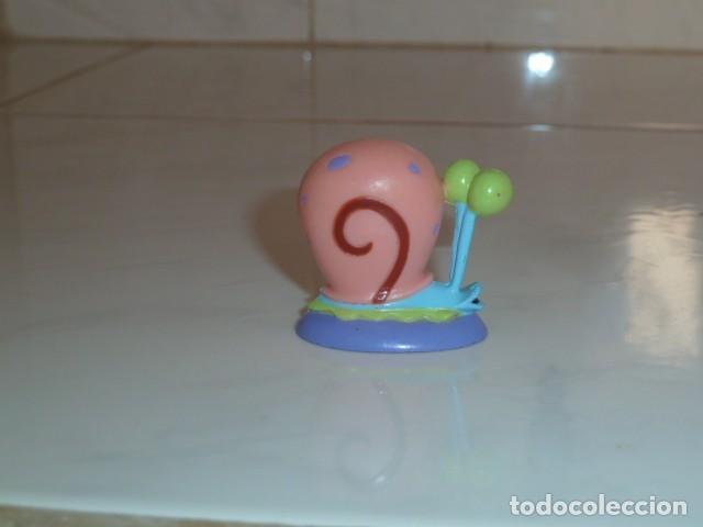 Figuras de goma y PVC: Gary Caracol Bob Esponja. Viacom - Foto 3