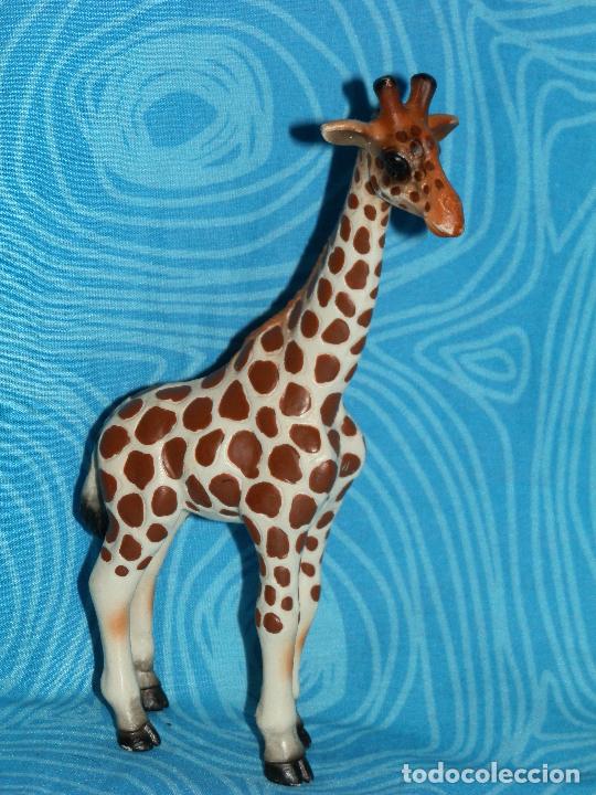 Figuras de goma y PVC: SCHLEICH JIRAFA 1998 , 16 CM - Foto 6
