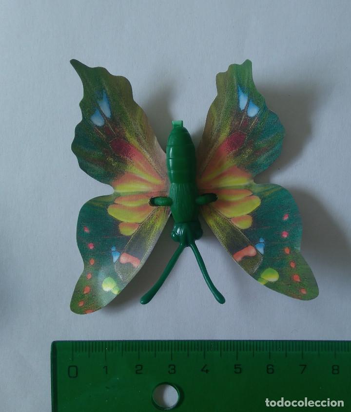 Kinder Figures: mariposas escala miniatura kinder butterfly mini entomolog&iacute;a insectos bugs