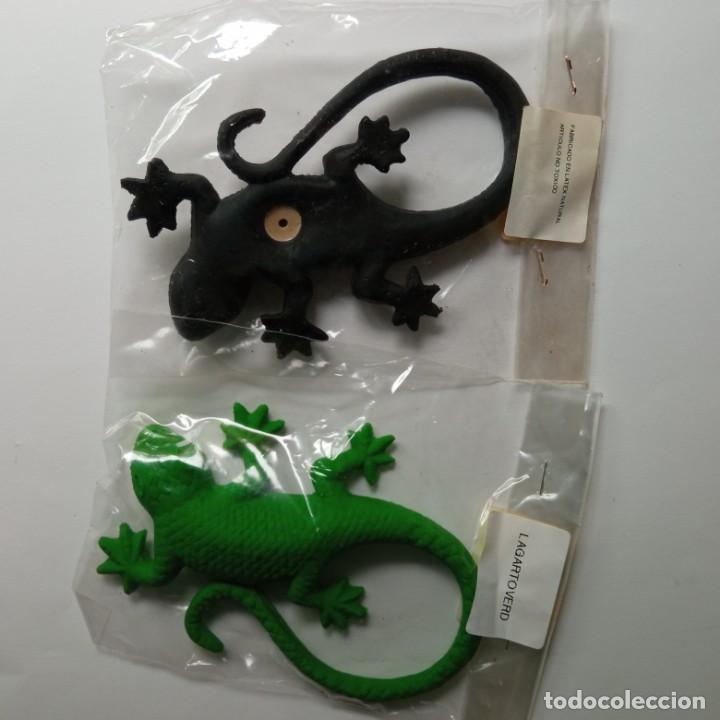 Figuras de goma y PVC: lagarto de latex - Foto 5