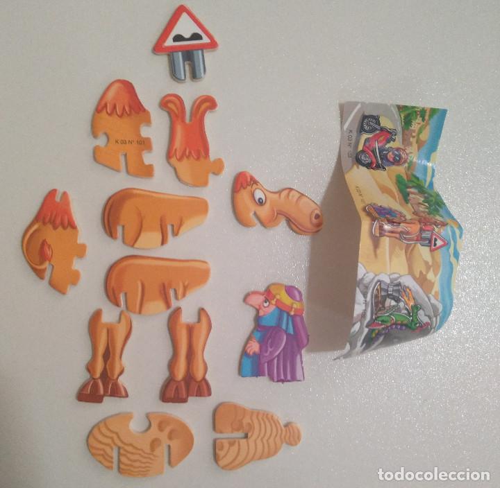 Kinder Figures: puzzle camello jeque arabe bpz papel k03 k03 3d puzle 101 se&ntilde;al trafico plano