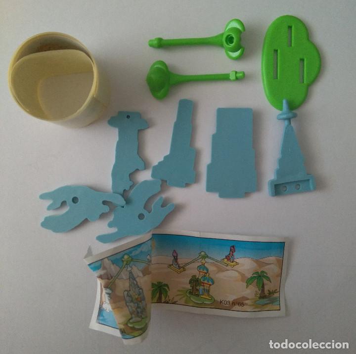 Kinder Figures: kinder diorama monta&ntilde;a escaladores monta&ntilde;istas monta&ntilde;a montable giratorio k03 03