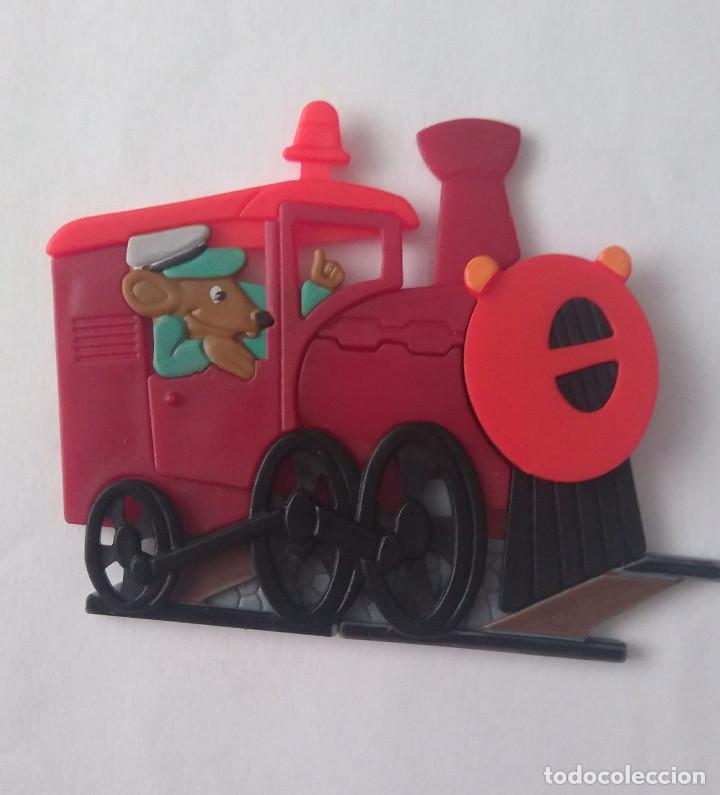 Kinder Figures: puzzle ratones acordeon puzle 3d kinder k99 99 tren