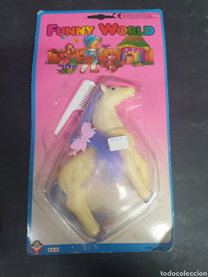 Figuras de Goma y PVC: Antiguo bliste estilo peque&ntilde;o pony bootleg