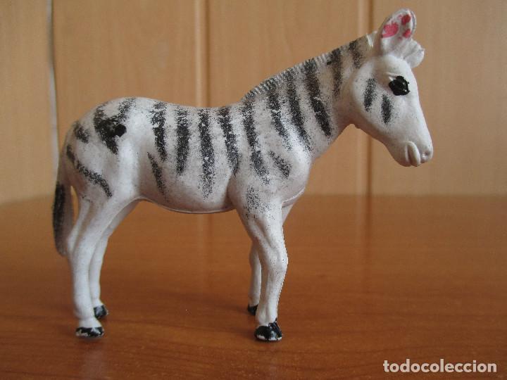 Figurines en Caoutchouc et PVC: FIGURA ANTIGUA CEBRA ( PECH , JECSAN , REAMSA , OLIVER , COMANSI , ETC)