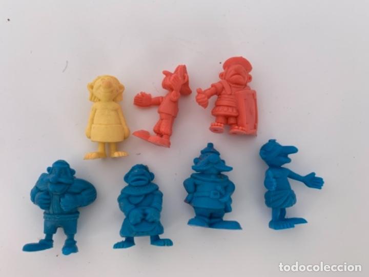 Figuras de goma y PVC: DUNKIN LOTE DE FIGURAS DE ASTERIX Y OBELIX - Foto 3