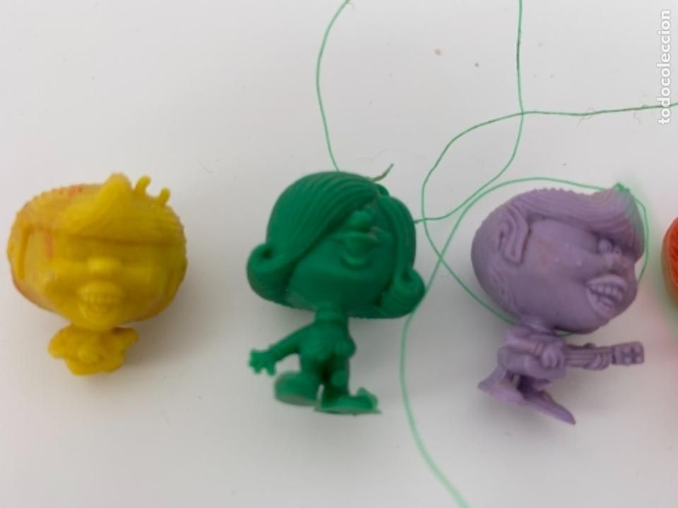 Figuras de goma y PVC: DUNKIN LOTE DE FIGURAS DE LOS CABEZONES - Foto 4