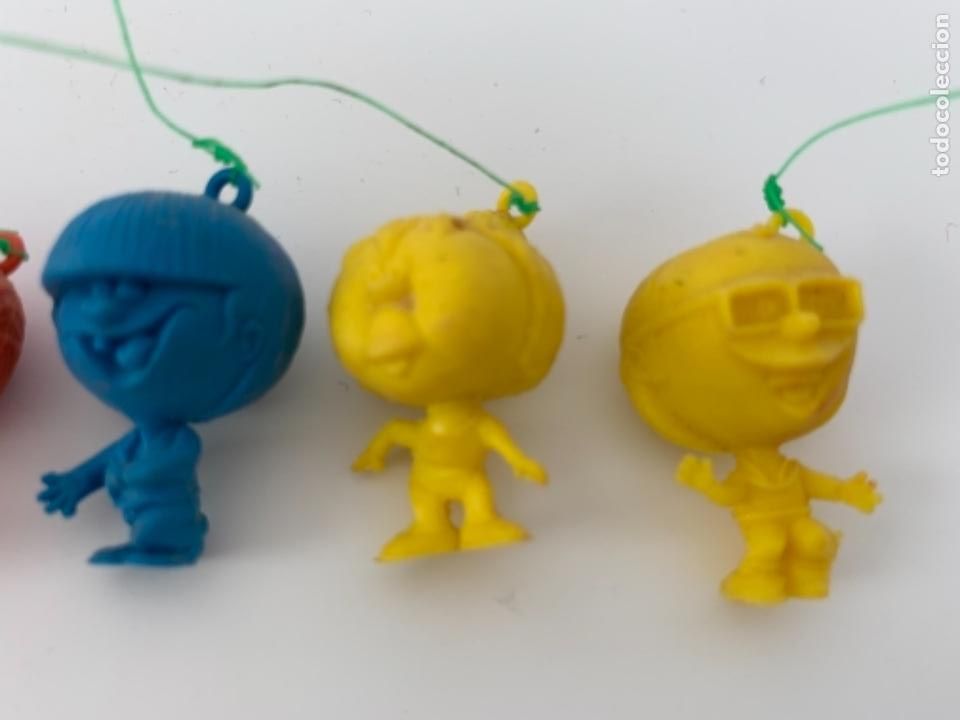 Figuras de goma y PVC: DUNKIN LOTE DE FIGURAS DE LOS CABEZONES - Foto 5