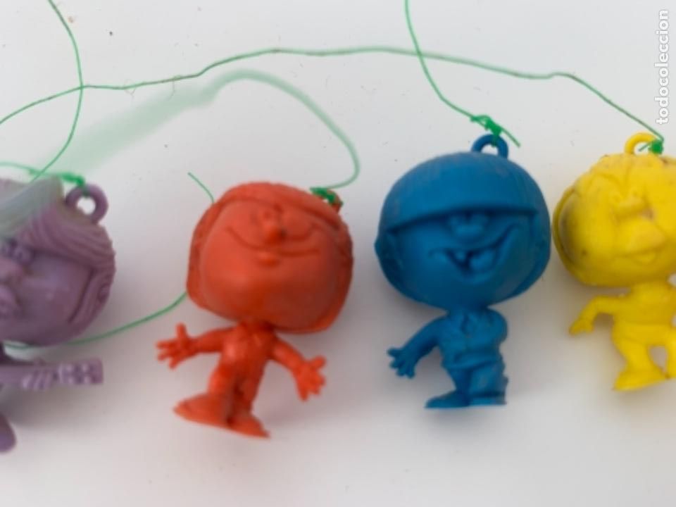 Figuras de goma y PVC: DUNKIN LOTE DE FIGURAS DE LOS CABEZONES - Foto 6