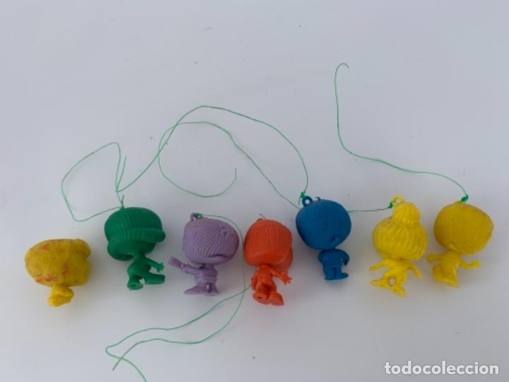 Figuras de goma y PVC: DUNKIN LOTE DE FIGURAS DE LOS CABEZONES - Foto 7