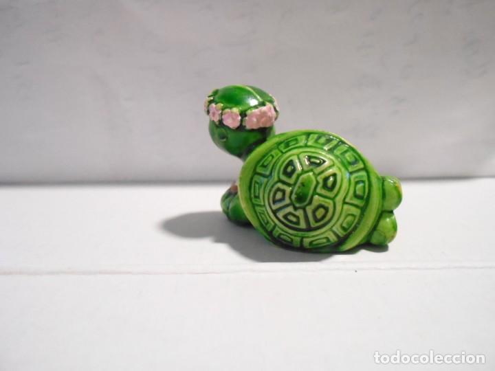 Figuras de goma Kinder: KINDER : FIGURA TORTUGA - Foto 2
