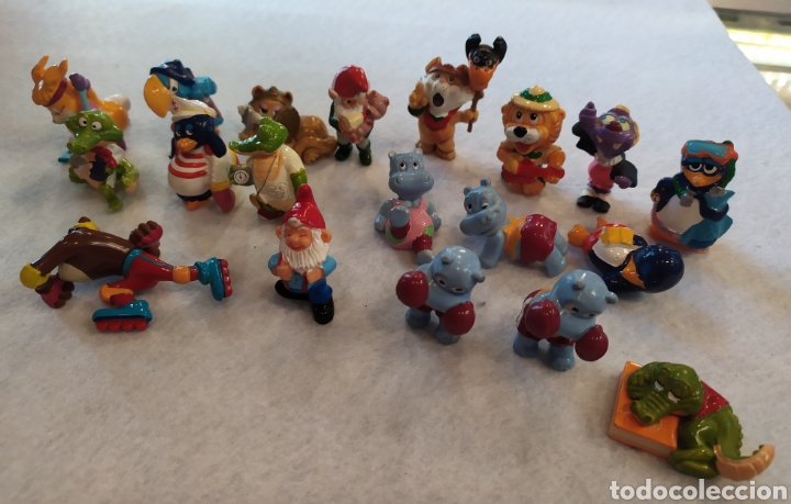 Kinder &Uuml;berraschung: Kinder sorpresa, lote de 19 figuras.