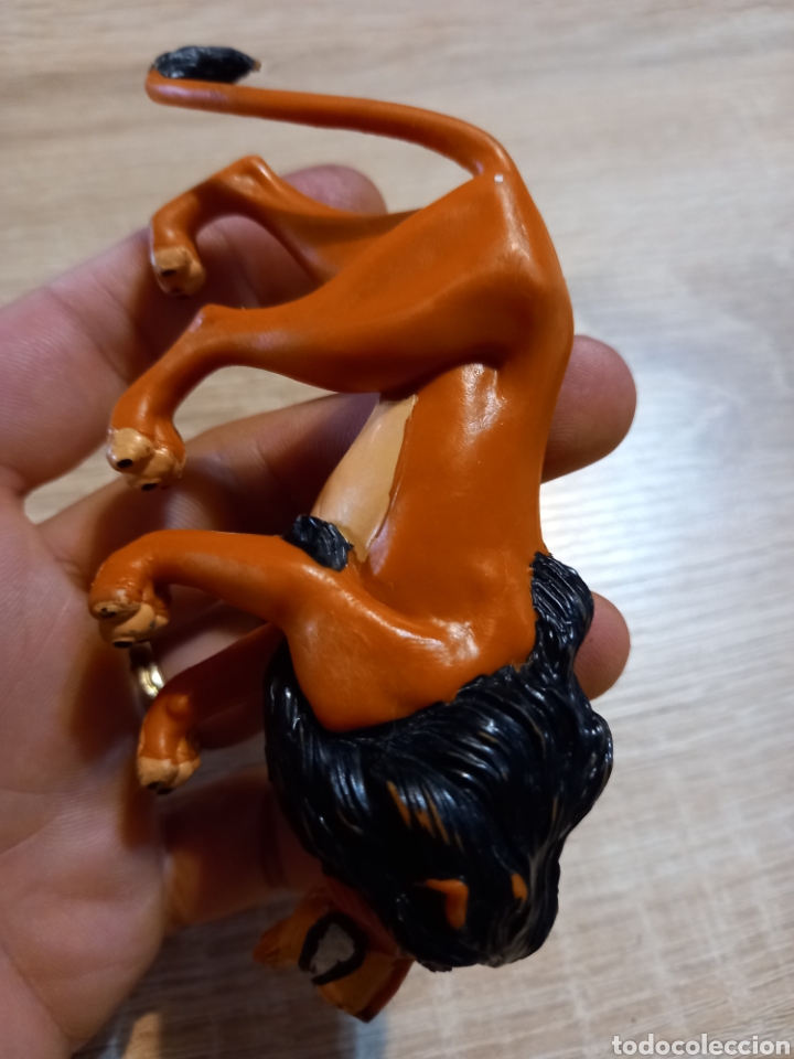 Figuras de goma y PVC: FIGURA LEON SKAR REY LE&Oacute;N - Foto 4