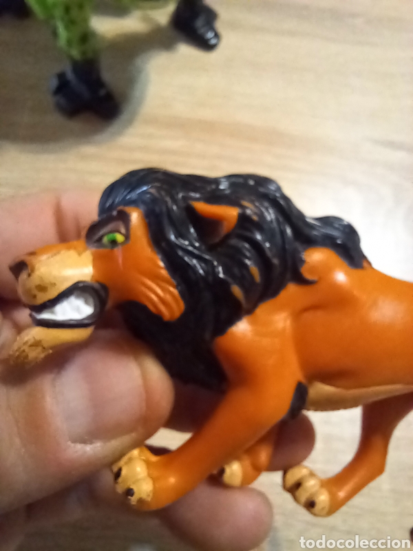 Figuras de goma y PVC: FIGURA LEON SKAR REY LE&Oacute;N - Foto 10