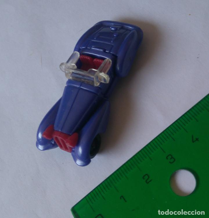 Kinder Figures: coche descapotable kinder miniatura escala vehiculo car retro morado