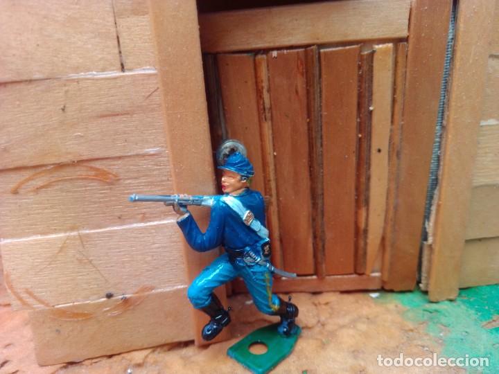 Figuras de goma y PVC: Soldado de la guerra de ceseci&oacute;n - Foto 1