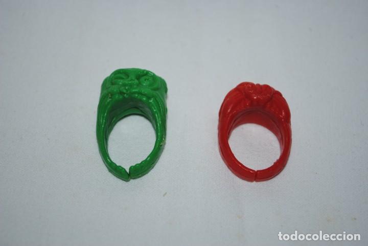 Figuras de goma y PVC: ANILLOS DUNKIN DE MONTRUOS - Foto 1