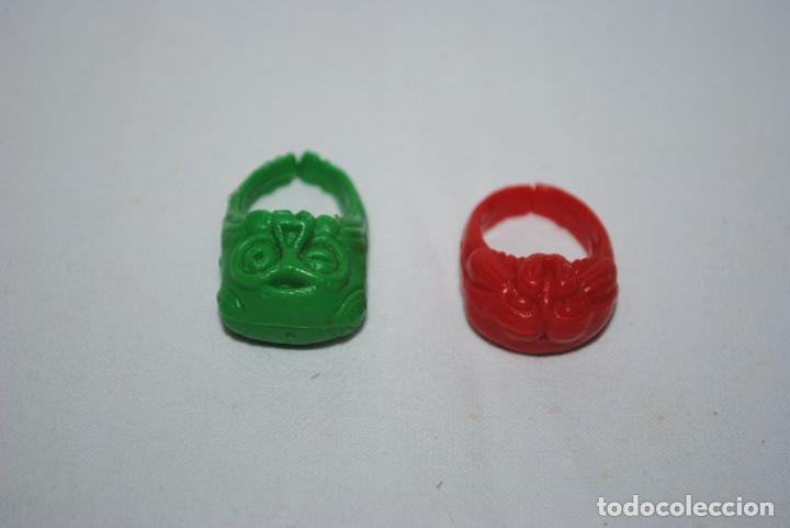 Figuras de goma y PVC: ANILLOS DUNKIN DE MONTRUOS - Foto 2