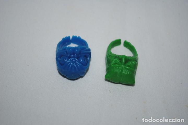 Figuras de goma y PVC: ANILLOS DUNKIN DE MONTRUOS - Foto 1