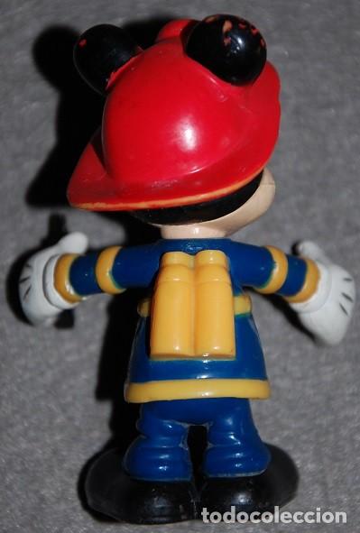 Figuras de goma y PVC: MU&Ntilde;ECO MICKEY MOUSE BOMBERO DE GOMA - Foto 2