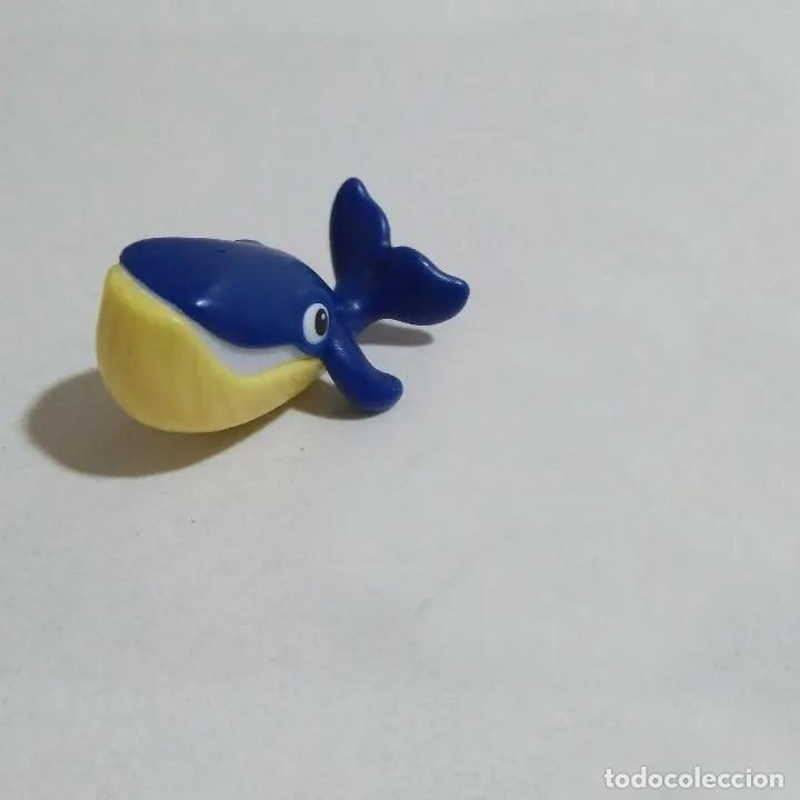 Figuras de Borracha e PVC: ballena kinder natoons marinos whale mu&ntilde;eco figura agua figurita animal