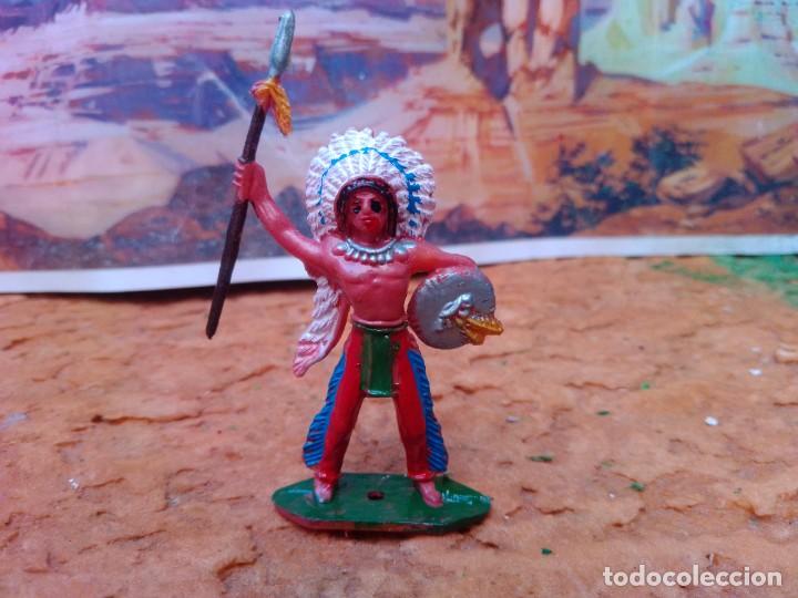 Figuras de goma y PVC: Indio de comansi - Foto 1