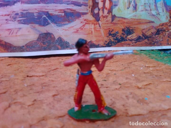 Figuras de goma y PVC: Indio de comansi - Foto 1