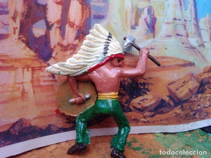 Figuras de goma y PVC: Indio de comansi - Foto 2