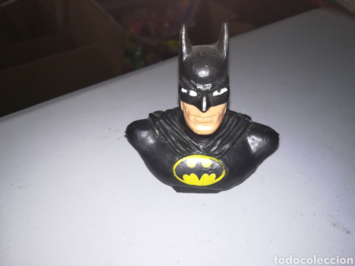Figuras de goma y PVC: BULLY FIGURA DE PVC DC COMIC BUSTO DE BATMAN - Foto 1