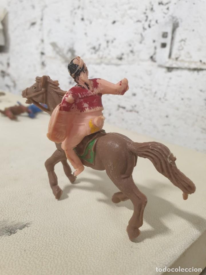Figuras de goma y PVC: Indio a caballo gecsan - Foto 2