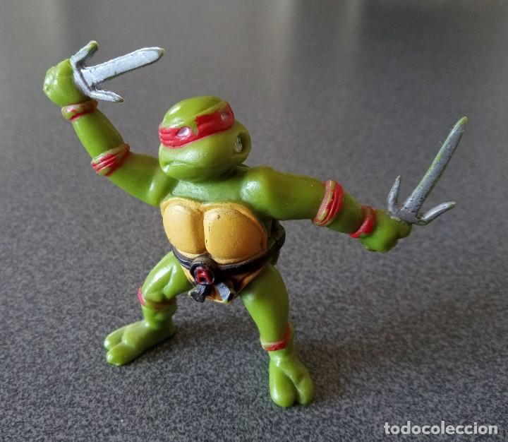 Figuras de goma y PVC: Tortuga Ninja Raphael PVC - Foto 1