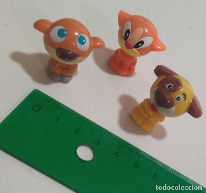 Kinder &Uuml;berraschung: perros gato cabezon kinder mu&ntilde;ecos figuritas animales