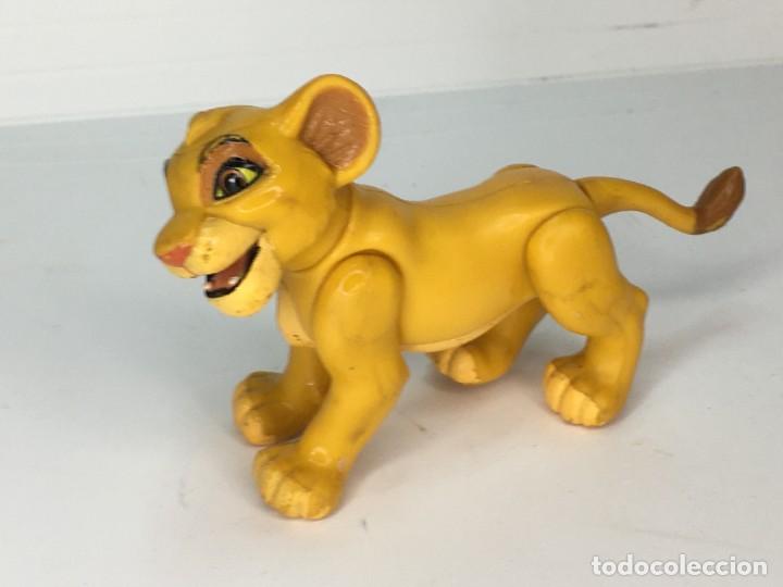 Figuras de goma y PVC: FIGURA SIMBA REY LEON - Foto 1