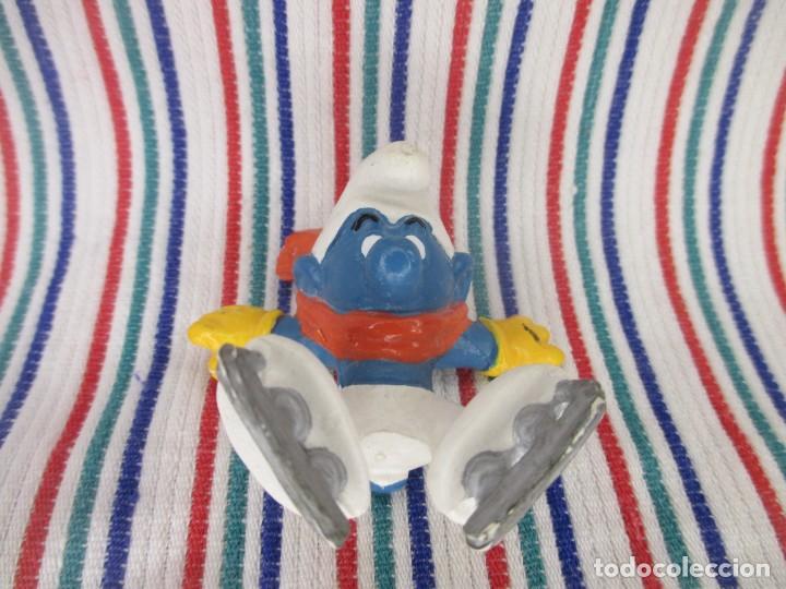 Figuras de goma y PVC: PITUFO CON PATINES, PEYO - Foto 7