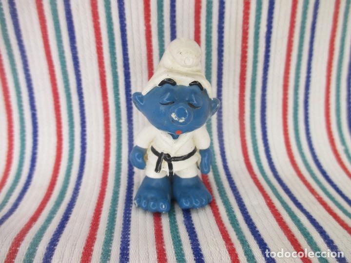 Figuras de goma y PVC: PITUFO JUDO - Foto 2