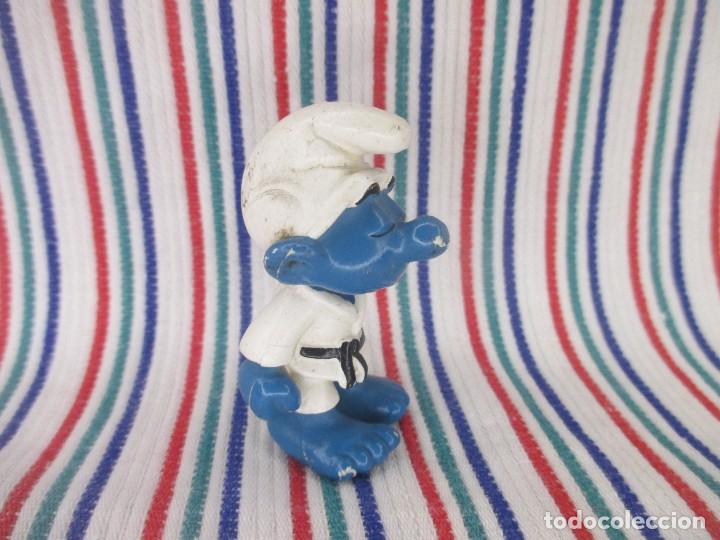 Figuras de goma y PVC: PITUFO JUDO - Foto 3